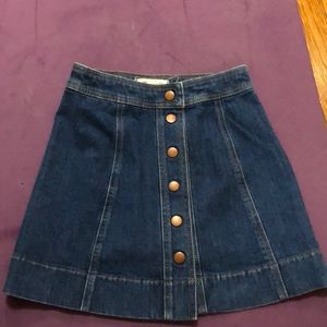 Madewell mini skirt